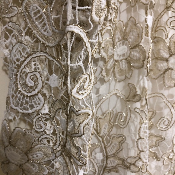 Golden Anniversary dress for celebrating a life of love . Felt regal . - Picture 5 of 6